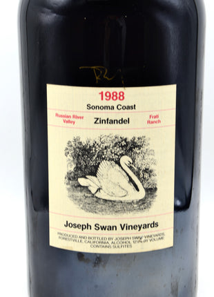1988 Joseph Swan Vineyards Zinfandel, Frati Ranch, Russian River Valley, Sonoma Coast (double-magnum)