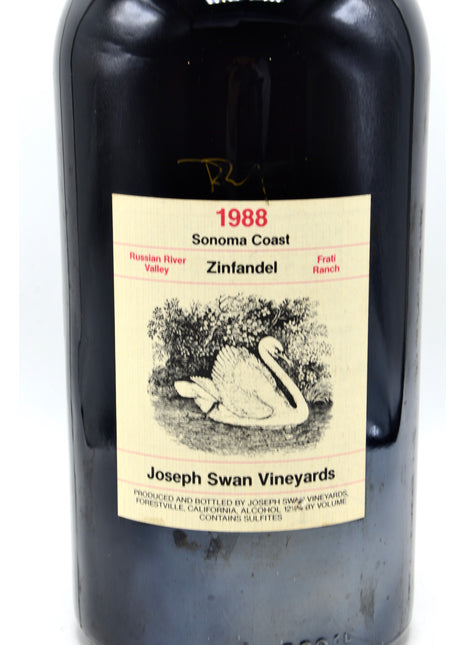 1988 Joseph Swan Vineyards Zinfandel, Frati Ranch, Russian River Valley, Sonoma Coast (double-magnum)