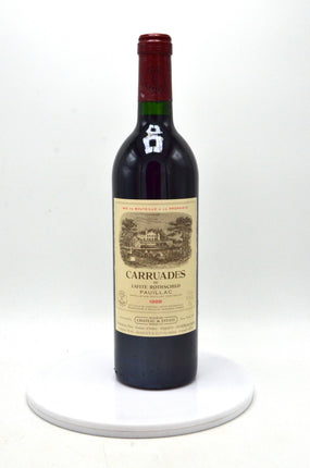 1988 Carruades de Lafite, Pauillac (Ch. Lafite Rothchild's 2nd)