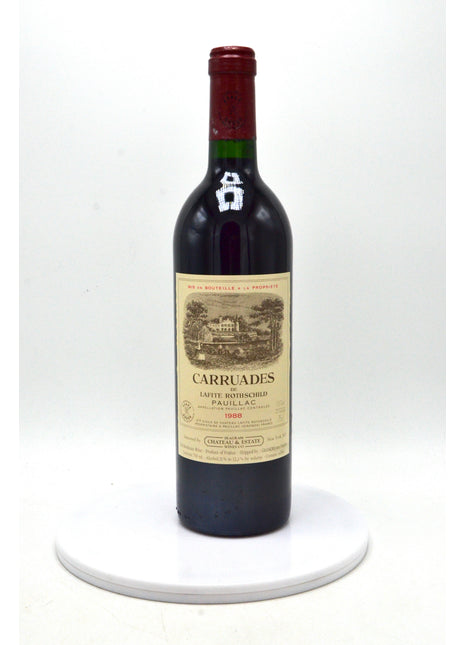1988 Carruades de Lafite, Pauillac (Ch. Lafite Rothchild's 2nd)