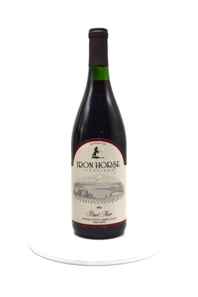 1988 Iron Horse Vineyards Estate Pinot Noir, Green Valley, Sonoma County