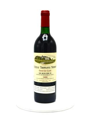 1988 Chateau Troplong Mondot, St. Emilion
