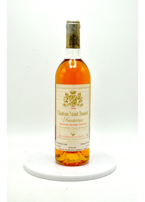 1989 Château Saint-Amand, Sauternes