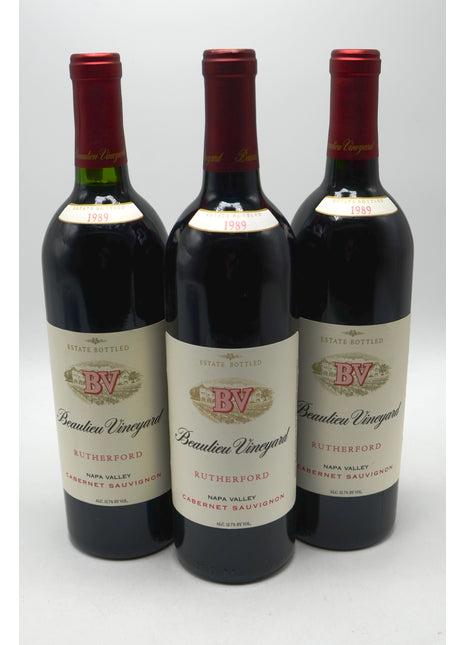 1989 Beaulieu Vineyard Cabernet Sauvignon, Rutherford, Napa Valley