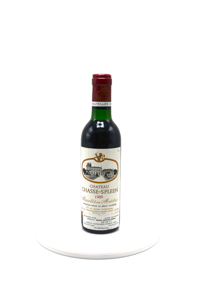1989 Château Chasse Spleen, Moulis (half-bottle) – Wine Consigners