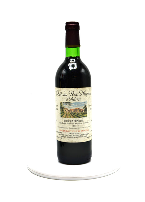 1989 Chateau Roc Mignon d'Adrien, Bordeaux Superieur