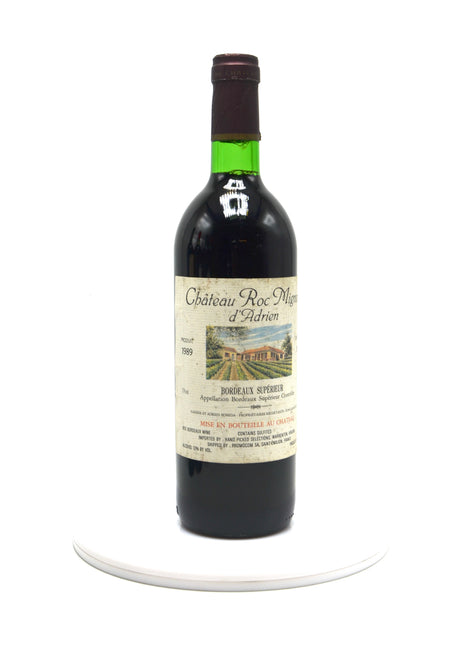1989 Chateau Roc Mignon d'Adrien, Bordeaux Superieur