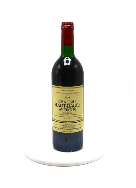 1989 Château Haut Bages Averous, Pauillac (Lynch Bages' 2nd)
