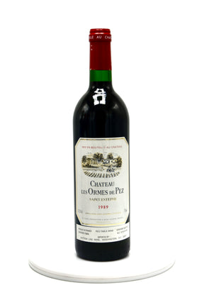 1989 Château Les Ormes de Pez, St. Estèphe