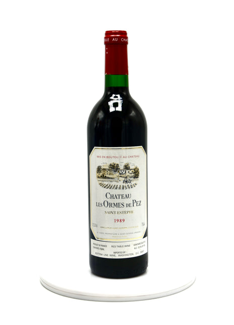 1989 Château Les Ormes de Pez, St. Estèphe