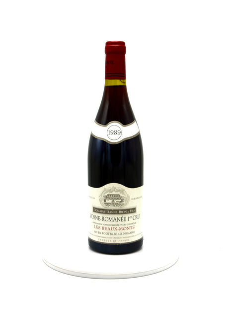 1989 Domaine Daniel Rion Vosne-Romanée, Les Beaux Monts, Premier Cru