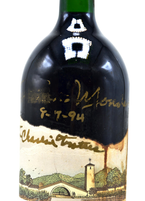 1990 Robert Mondavi Reserve Unfiltered Cabernet Sauvignon, Napa Valley (magnum) [Autographed by Winemaker]