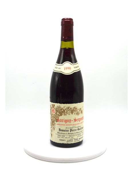 1990 Domaine Pierre Guillemot Savigny-les-Beaune, Les Serpentieres, Premier Cru