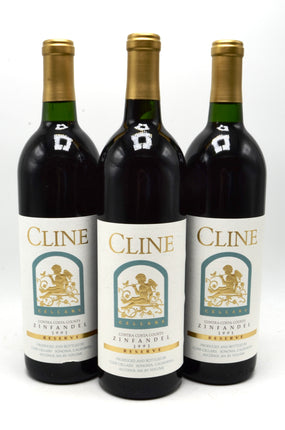 1991 Cline Cellars Reserve Zinfandel, Contra Costa County