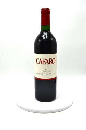 1991 Cafaro Cabernet Sauvignon, Napa Valley