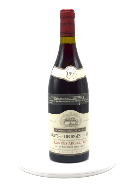 1991 Domaine Daniel Rion Nuits St. Georges, Clos des Argillieres, Premier Cru
