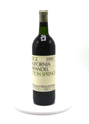 1991 Ridge Zinfandel, Lytton Springs, Sonoma County