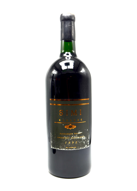 1992 Simi Reserve Cabernet Sauvignon, Alexander Valley (double-magnum)