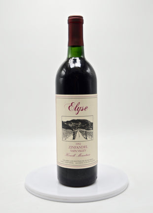 1992 Elyse Winery Zinfandel, Howell Mountain