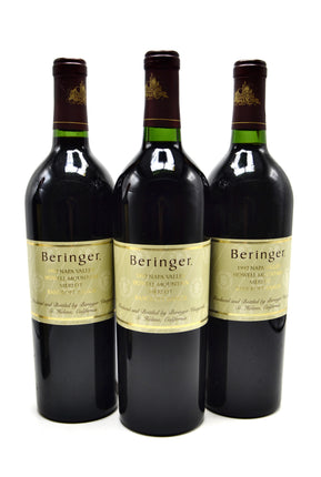 1992 Beringer Merlot, Bancroft Ranch, Howell Mountain
