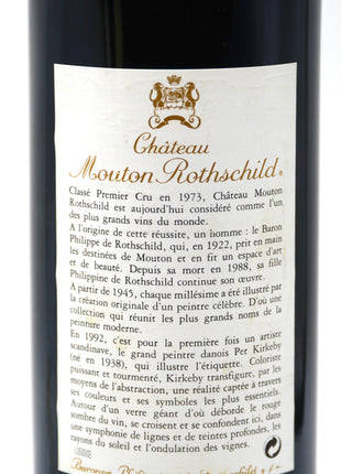1992 Château Mouton Rothschild, Pauillac