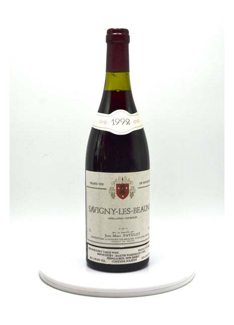 1992 Domaine Jean-Marc Pavelot Savigny-les-Beaune