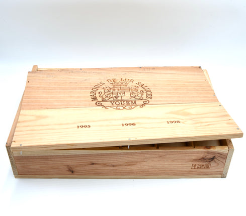 1995, 1996 & 1998 Château d'Yquem, Sauternes (half-bottle) [6x375 OWC vertical set]