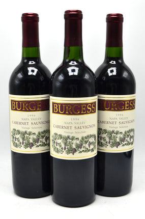 1996 Burgess Cabernet Sauvignon, Vintage Selection, Napa Valley