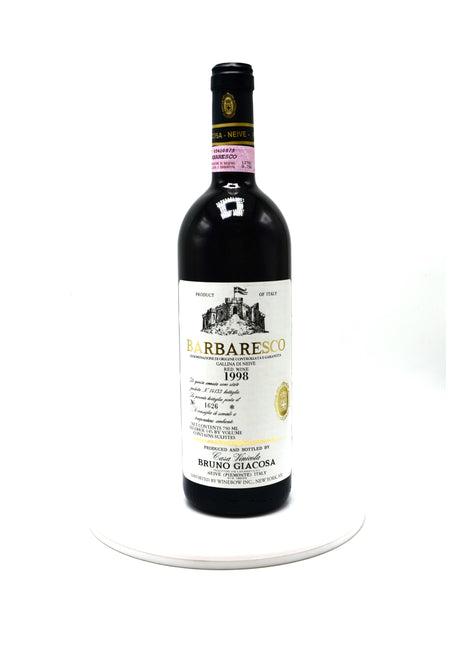1998 Bruno Giacosa Barbaresco, Gallina di Neive