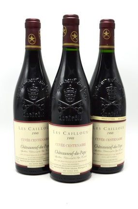 1998 Lucien & Andre Brunel Châteauneuf du Pape, Les Cailloux, Cuvee Centenaire