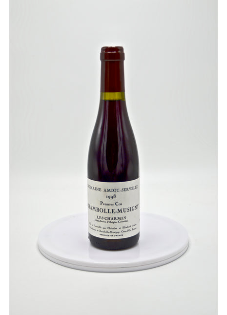 1998 Domaine Amiot-Servelle Chambolle-Musigny, Charmes, Premier Cru (half-bottle)