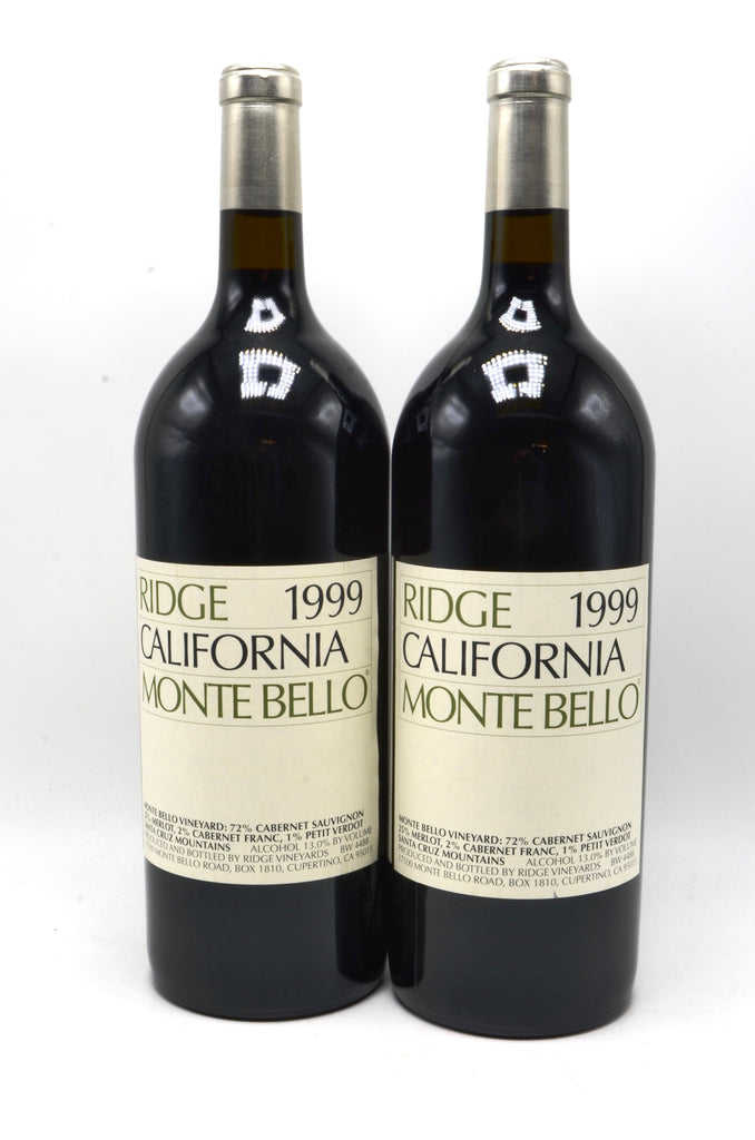 ショップレビュー ランキング Bello, Monte Vineyards Ridge 1999 Santa Mountains Cruz ワイン