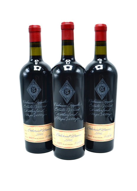 2000 Niebaum-Coppola Estate Cabernet Franc, Rutherford, Napa Valley