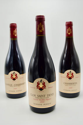2000 Domaine Ponsot Vertical Mixed Case (includes original wood)