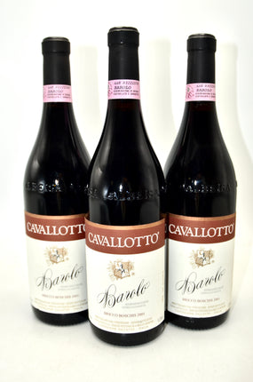 2001 Cavallotto Barolo, Bricco Boschis