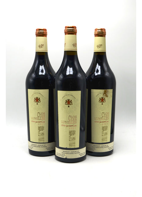 2001 Clos les Lunelles, Cotes de Castillon