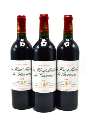 2001 Le Haut-Medoc Giscours, Grande Reserve, Haut-Medoc [Ch. Giscours' 3rd]