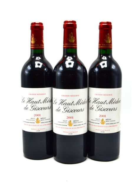 2001 Le Haut-Medoc Giscours, Grande Reserve, Haut-Medoc [Ch. Giscours' 3rd]