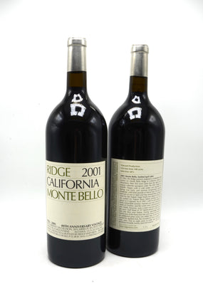 2001 Ridge Vineyards Cabernet Sauvignon, Monte Bello, Santa Cruz Mountains (magnum)