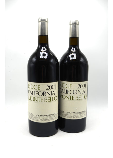 2001 Ridge Vineyards Cabernet Sauvignon, Monte Bello, Santa Cruz Mountains (magnum)