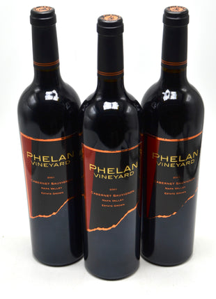 2001 Phelan Vineyard Cabernet Sauvignon, Estate Grown, Napa Valley