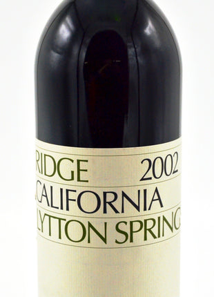 2002 Ridge Vineyards Zinfandel, Lytton Springs, Dry Creek Valley, Sonoma Valley