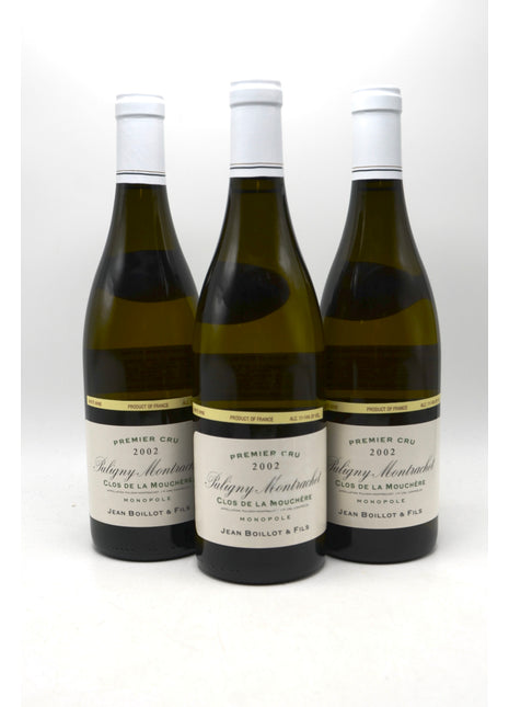 2002 Jean Boillot & Fils Puligny-Montrachet, Clos de la Mouchere, Monopole Premier Cru