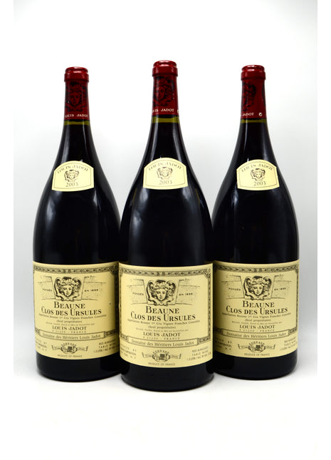 2003 Domaine Louis Jadot Beaune Rouge, Domaine des Heritiers Vignes Franches Clos des Ursules, Monopole Premier Cru (magnum)