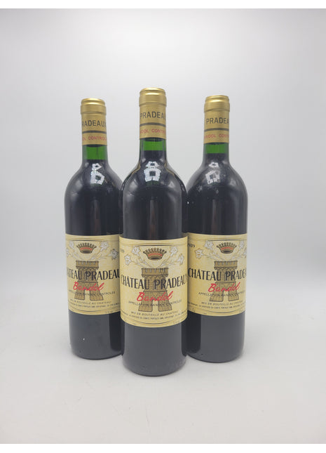 1989 Chateau Pradeaux, Bandol