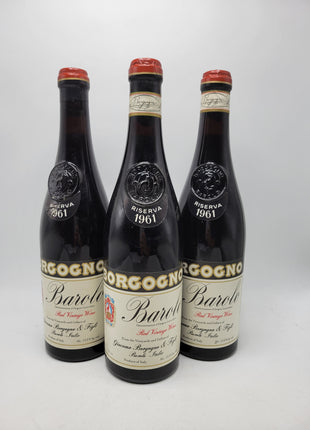 1961 Giacomo Borgogno & Figli Barolo Riserva