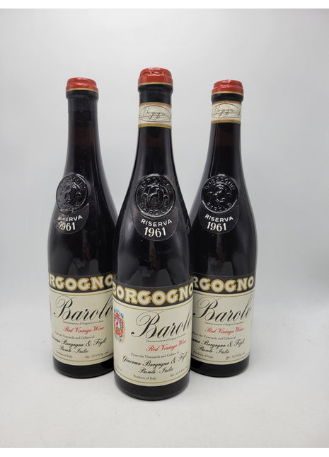 1961 Giacomo Borgogno & Figli Barolo Riserva