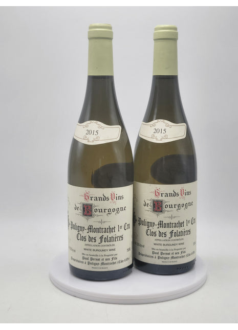 2015 Domaine Paul Pernot Puligny-Montrachet, Clos des Folatieres, Premier Cru
