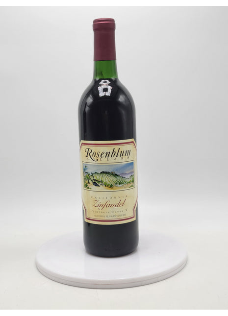 NV Rosenblum Cellars Zinfandel, Vintner's Cuvee X, Sonoma Valley