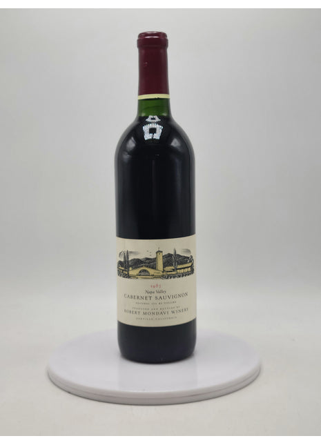 1987 Robert Mondavi Cabernet Sauvignon, Unfiltered, Napa Valley